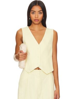 Lioness Linen Vest